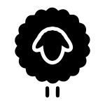 Animal Sheep SVG Icon
